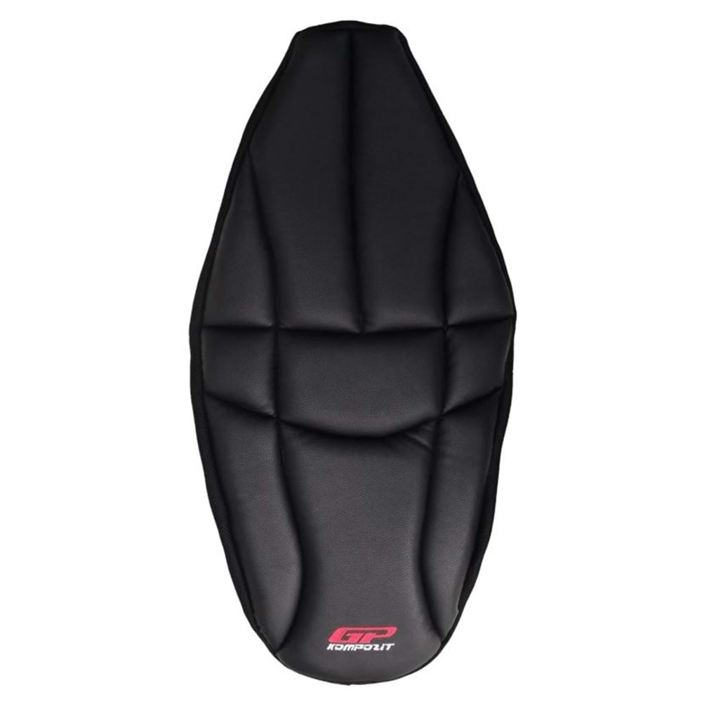 GP KOMPOZİT HONDA FORZA 250 2018-2025 UYUMLU FİLELİ MOTOSİKLET KONFOR SELE KILIFI SİYAH
