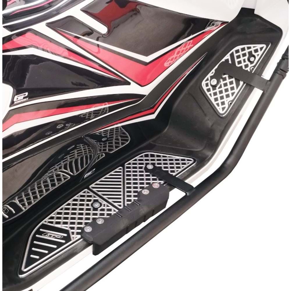 GP KOMPOZİT HONDA PCX 125 2025 UYUMLU BASAMAK ALÜMİNYUM SİYAH