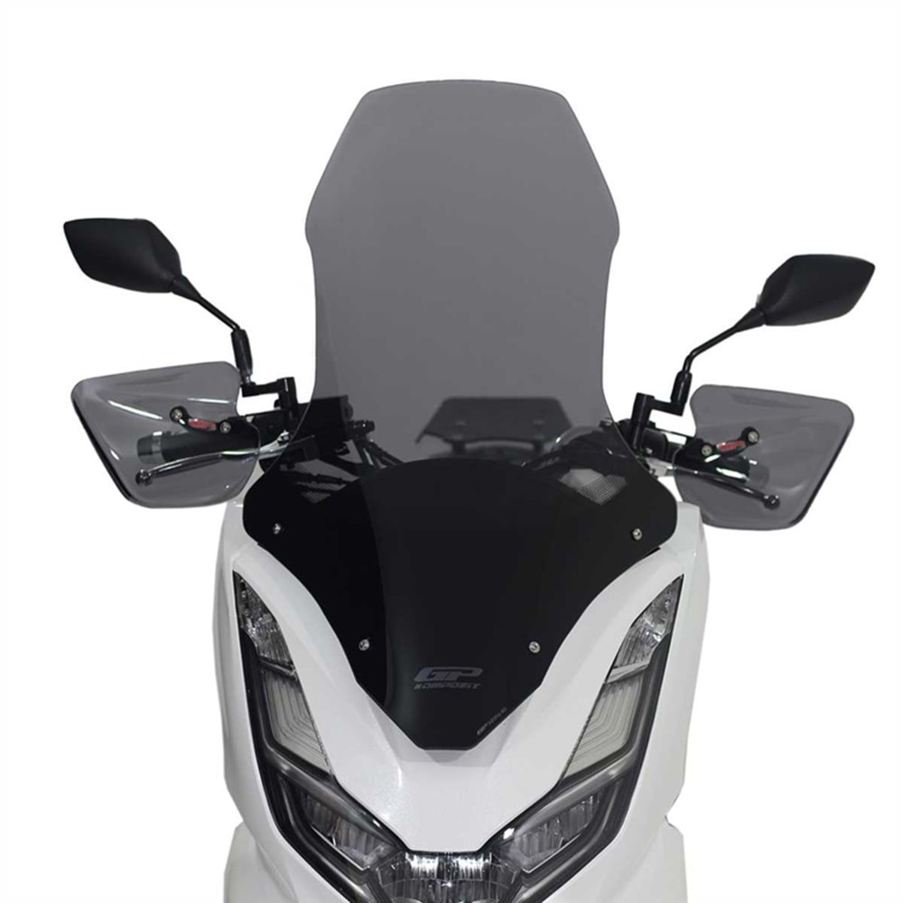 GP KOMPOZİT HONDA PCX 125 2021-2024 UYUMLU ÖN TUR CAMI FÜME