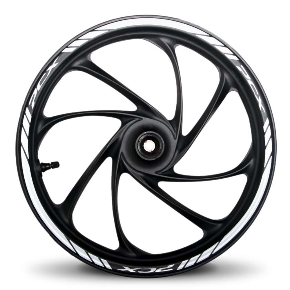 GP KOMPOZİT HONDA PCX 125 / 150 2014-2024 UYUMLU JANT ŞERİDİ REFLEKTİF GRİ