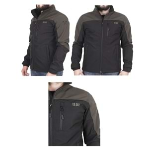 COLDAXE SOFT SHELL WOLF CEKET - HAKİ-SİYAH