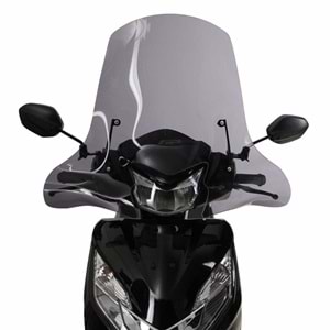GP KOMPOZİT HONDA ACTİVA 2023-2024 UYUMLU ÖN CAM ŞEFFAF 58CM