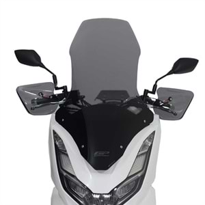 GP KOMPOZİT HONDA PCX 125 2021-2024 UYUMLU ÖN TUR CAMI FÜME