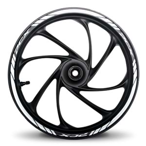 GP KOMPOZİT HONDA PCX 125 / 150 2014-2024 UYUMLU JANT ŞERİDİ REFLEKTİF GRİ