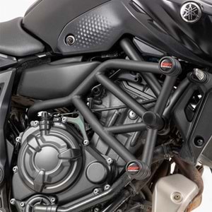 GP KOMPOZİT YAMAHA MT-07 2014-2024 UYUMLU MOTOR KORUMA DEMİRİ SİYAH