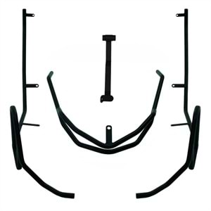 GP KOMPOZİT YAMAHA NMAX 125 / 155 2021-2024 UYUMLU MOTOR KORUMA DEMİRİ SİYAH
