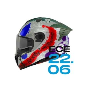 AXXIS HAWK SV EVO JOKE A2 MAT GRİ - XS