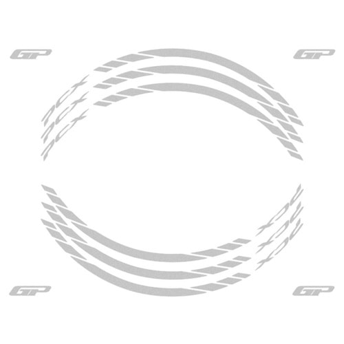 GP KOMPOZİT HONDA PCX 125 / 150 2014-2024 UYUMLU JANT ŞERİDİ REFLEKTİF GRİ
