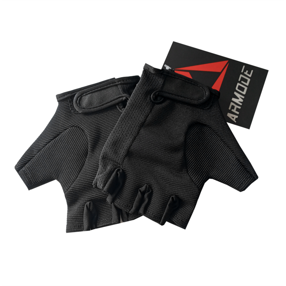 ARMODE ELDİVEN MOTOR PARMAKSIZ RENKLİ CG0018 SİYAH - XL