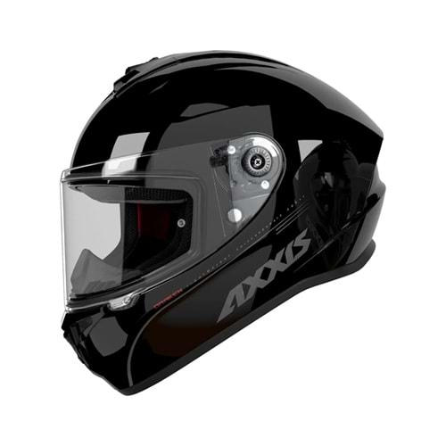 AXXIS DRAKEN SOLID FULL FACE KAPALI KASK PARLAK SİYAH
