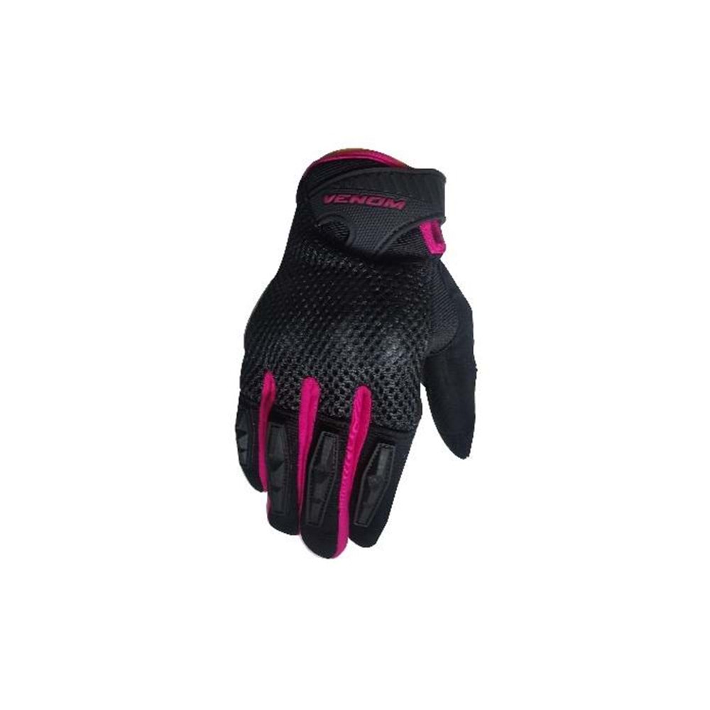 VENOM KORUMALI MOTOSİKLET ELDİVEN VN-920 KADIN PEMBE