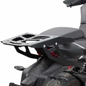 GP KOMPOZİT BAJAJ DOMİNAR 250 / 400 2017-2024 UYUMLU ARKA ÇANTA DEMİRİ SİYAH