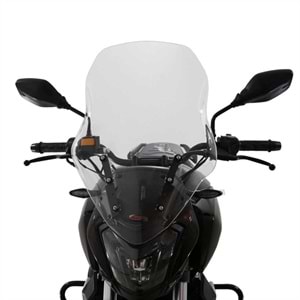 GP KOMPOZİT BAJAJ DOMİNAR 250 / 400 2017-2024 UYUMLU ÖN TUR CAMI FÜME 59CM