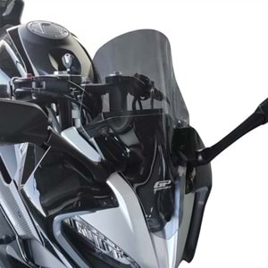 GP KOMPOZİT CF MOTO 250 SR 2020-2024 UYUMLU ÖN CAM SİYAH 42CM