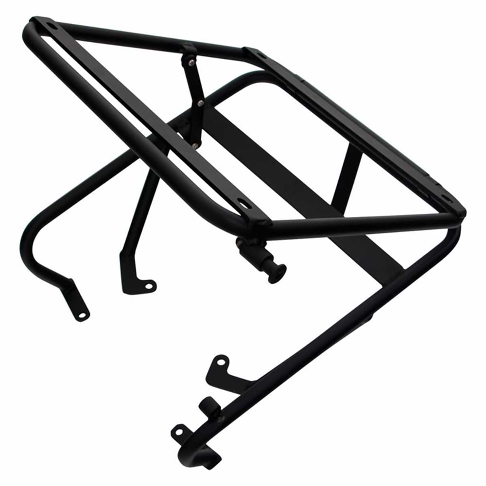 GP KOMPOZİT HONDA ACTİVA 2023-2024 UYUMLU DAMPERLİ ARKA ÇANTA DEMİRİ SİYAH