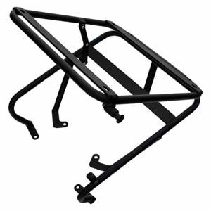 GP KOMPOZİT HONDA ACTİVA 2023-2024 UYUMLU DAMPERLİ ARKA ÇANTA DEMİRİ SİYAH