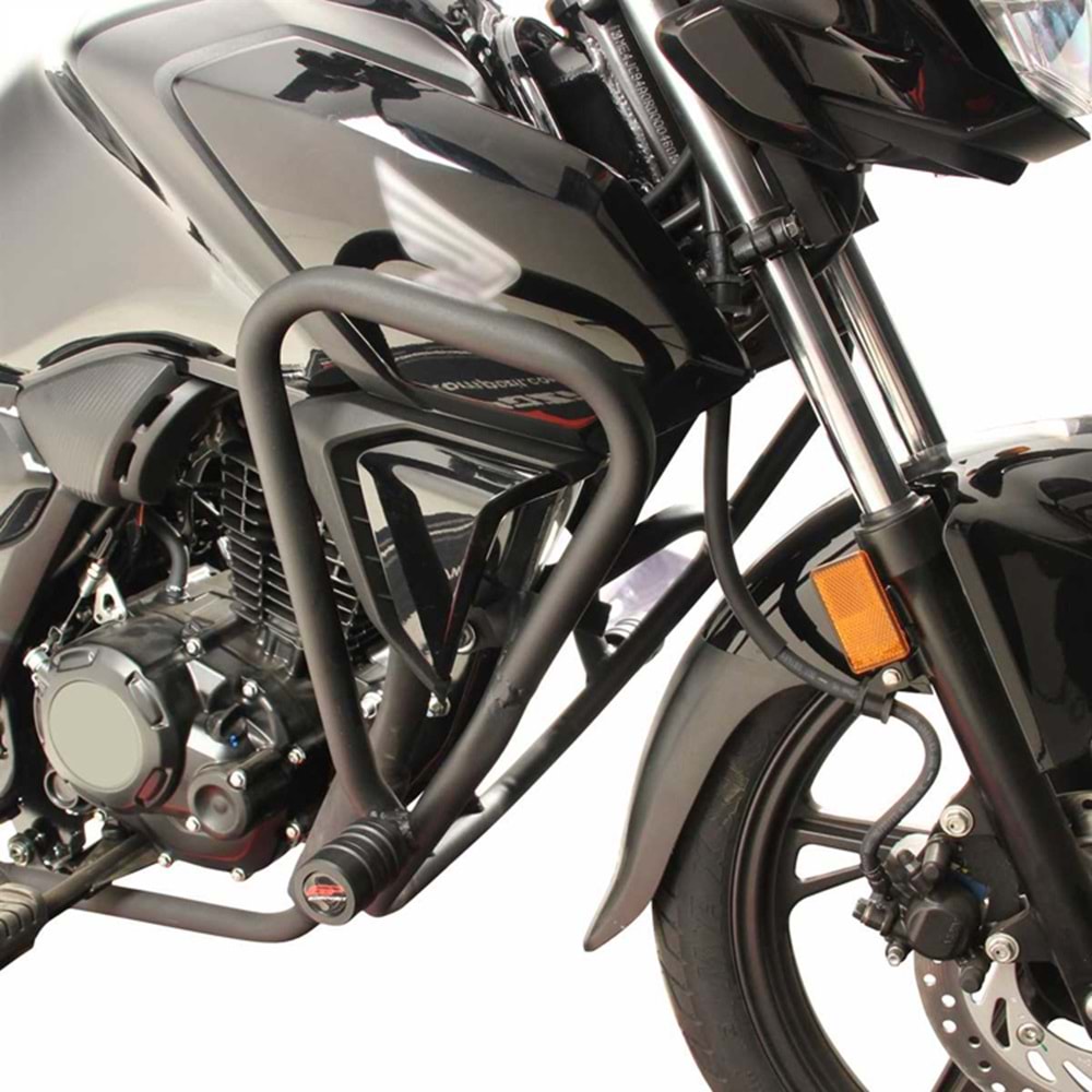 GP KOMPOZİT HONDA CB125F 2023-2024 UYUMLU MOTOR KORUMA DEMİRİ SİYAH