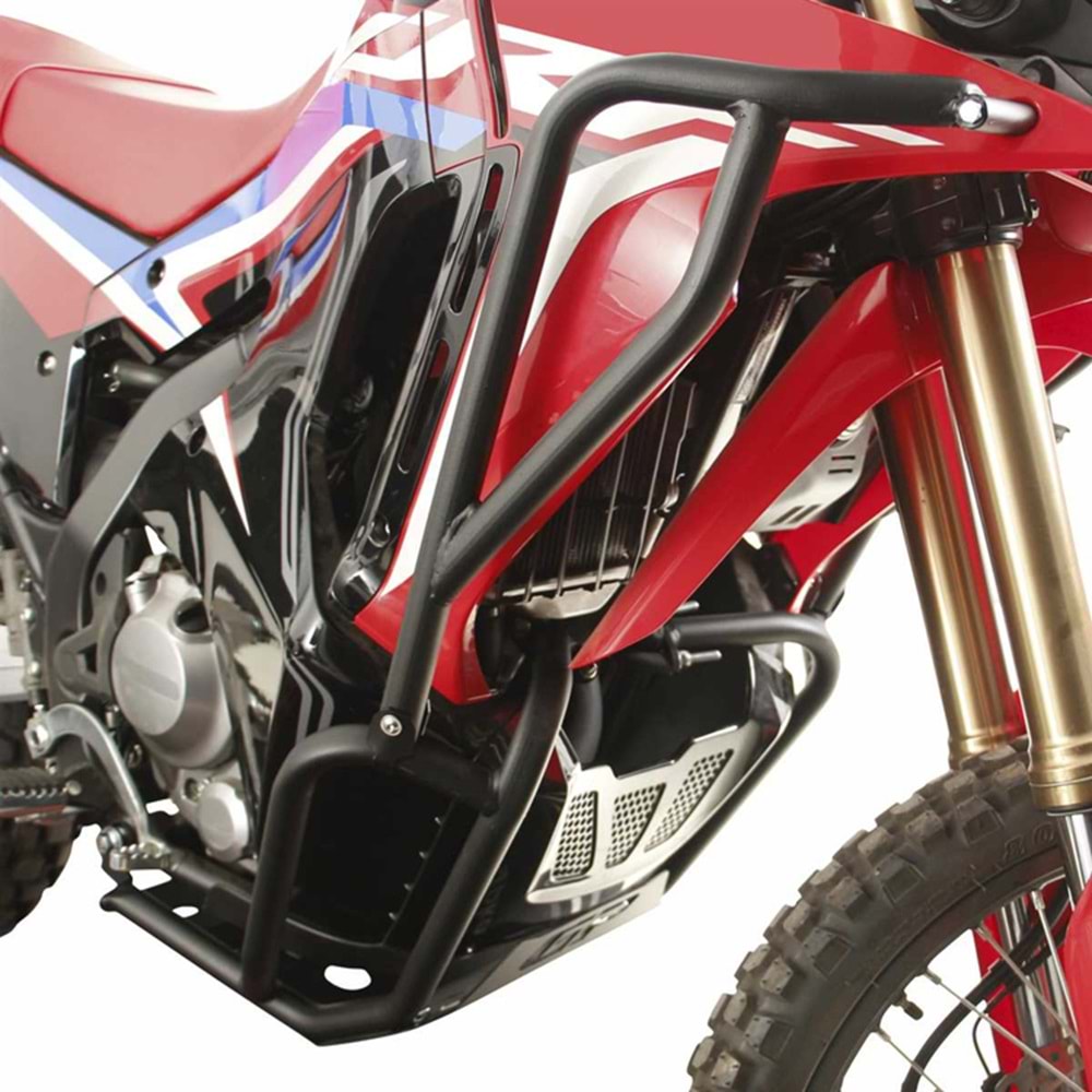 GP KOMPOZİT HONDA CRF250 RALLY 2023-2024 UYUMLU MOTOR KORUMA DEMİRİ SETİ SİYAH