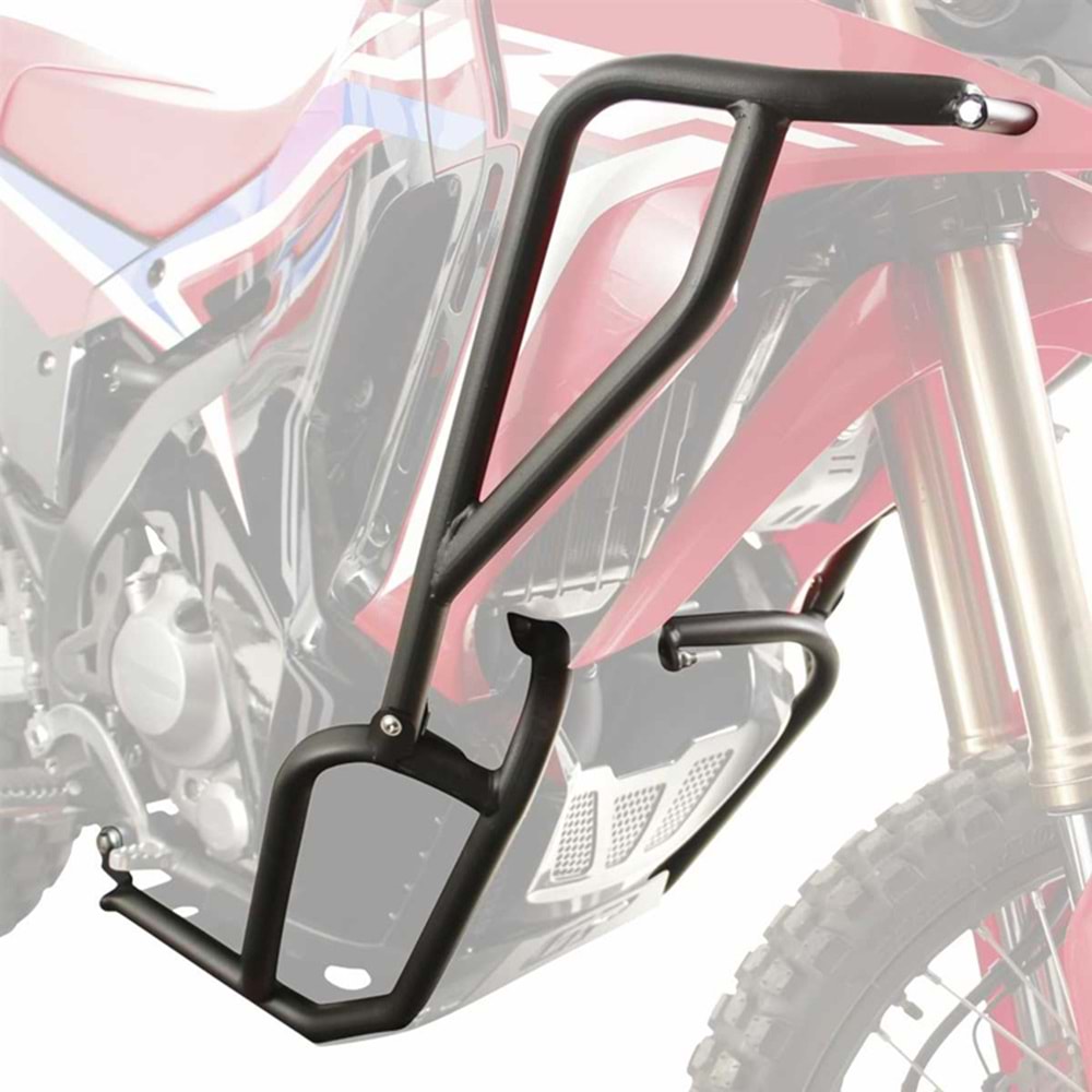 GP KOMPOZİT HONDA CRF250 RALLY 2023-2024 UYUMLU MOTOR KORUMA DEMİRİ SETİ SİYAH