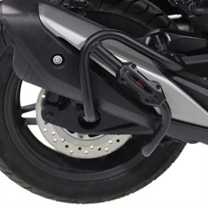 GP KOMPOZİT HONDA FORZA 250 2018-2024 UYUMLU EGZOZ KORUMA DEMİRİ SİYAH