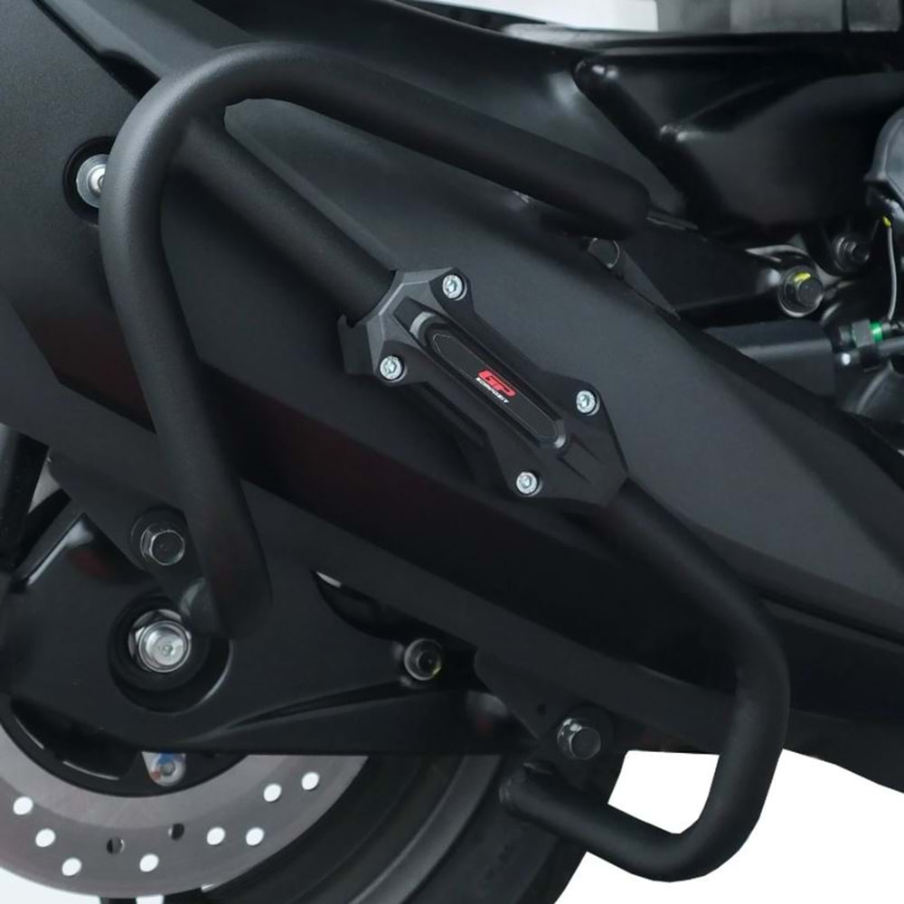 GP KOMPOZİT HONDA FORZA 250 2025 UYUMLU EGZOZ KORUMA DEMİRİ SİYAH