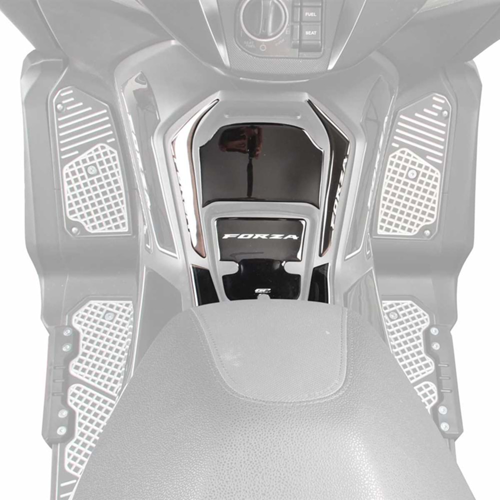 GP KOMPOZİT HONDA FORZA 250 2018-2025 UYUMLU TANK PAD SİYAH