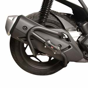 GP KOMPOZİT HONDA PCX 125 2021-2024 UYUMLU EGZOZ KORUMA DEMİRİ SİYAH