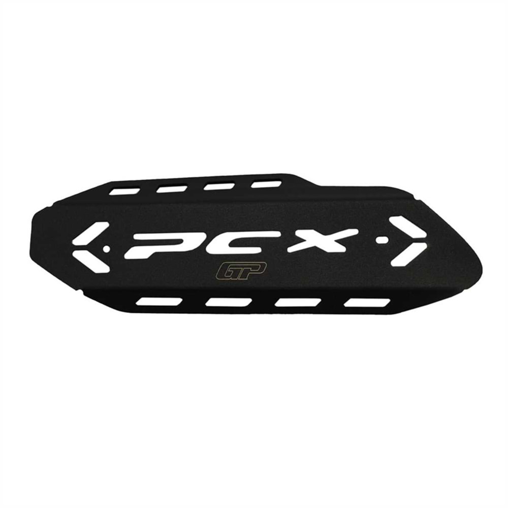 GP KOMPOZİT HONDA PCX 125 / 150 2018-2025 UYUMLU EGZOZ KORUMA KAPAĞI SİYAH