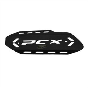 GP KOMPOZİT HONDA PCX 125 / 150 2018-2025 UYUMLU EGZOZ KORUMA KAPAĞI SİYAH