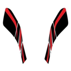 GP KOMPOZİT HONDA PCX 125 2021-2024 UYUMLU YAN PAD KIRMIZI