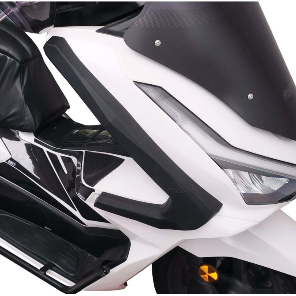 GP KOMPOZİT HONDA PCX 125 / 150 2025 UYUMLU ÜST BACAK KORUMA SİYAH