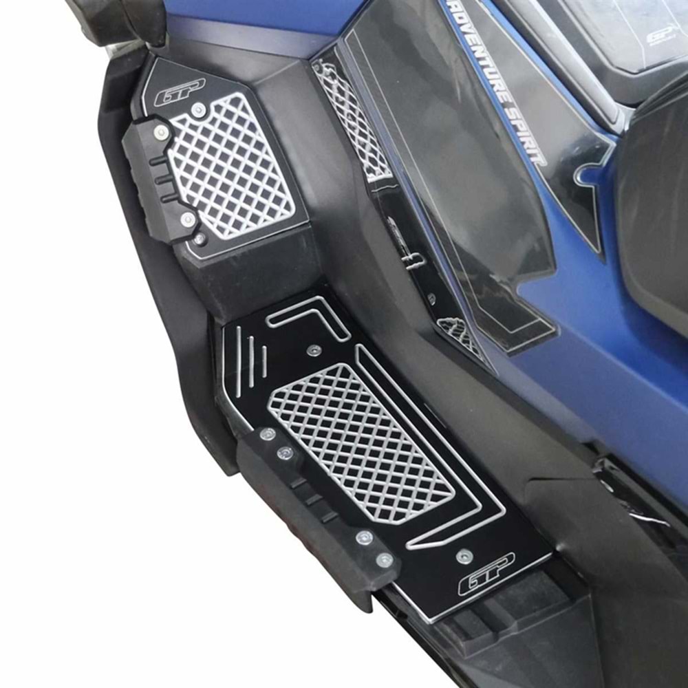 GP KOMPOZİT HONDA ADV 350 2023-2024 UYUMLU BASAMAK ALÜMİNYUM SİYAH