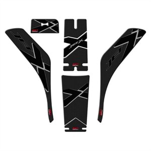 GP KOMPOZİT SYM JET X 125 2022-2024 UYUMLU TANK PAD SETİ KARBON