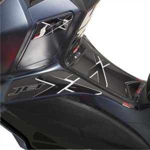 GP KOMPOZİT SYM JET X 125 2022-2024 UYUMLU TANK PAD SETİ KARBON