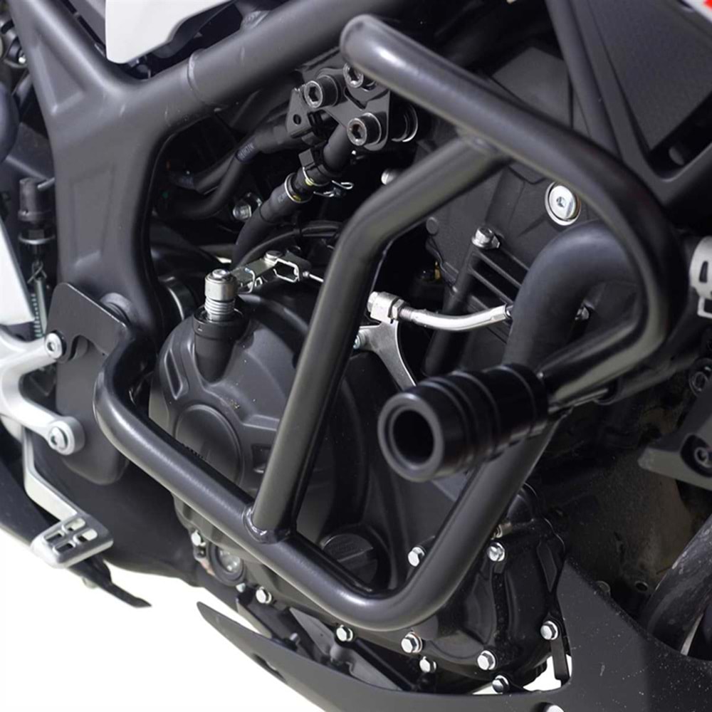GP KOMPOZİT YAMAHA MT-25 2015-2024 UYUMLU MOTOR KORUMA DEMİRİ SİYAH