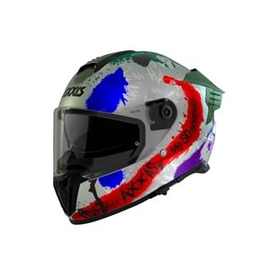 AXXIS HAWK SV EVO JOKE A2 MAT GRİ - XS