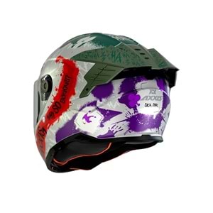 AXXIS HAWK SV EVO JOKE A2 MAT GRİ - XS