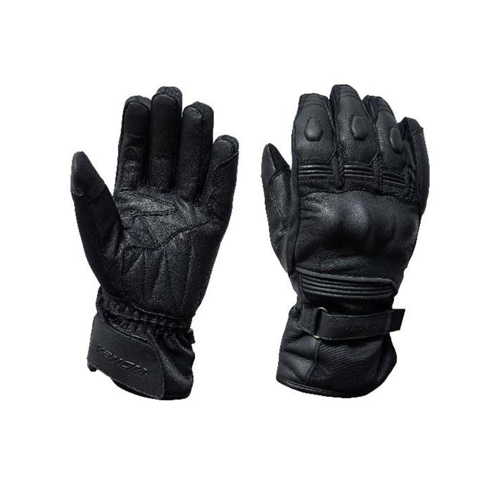 VENOM MOTOSİKLET KORUMALI ELDİVEN VNP-610 KIŞLIK