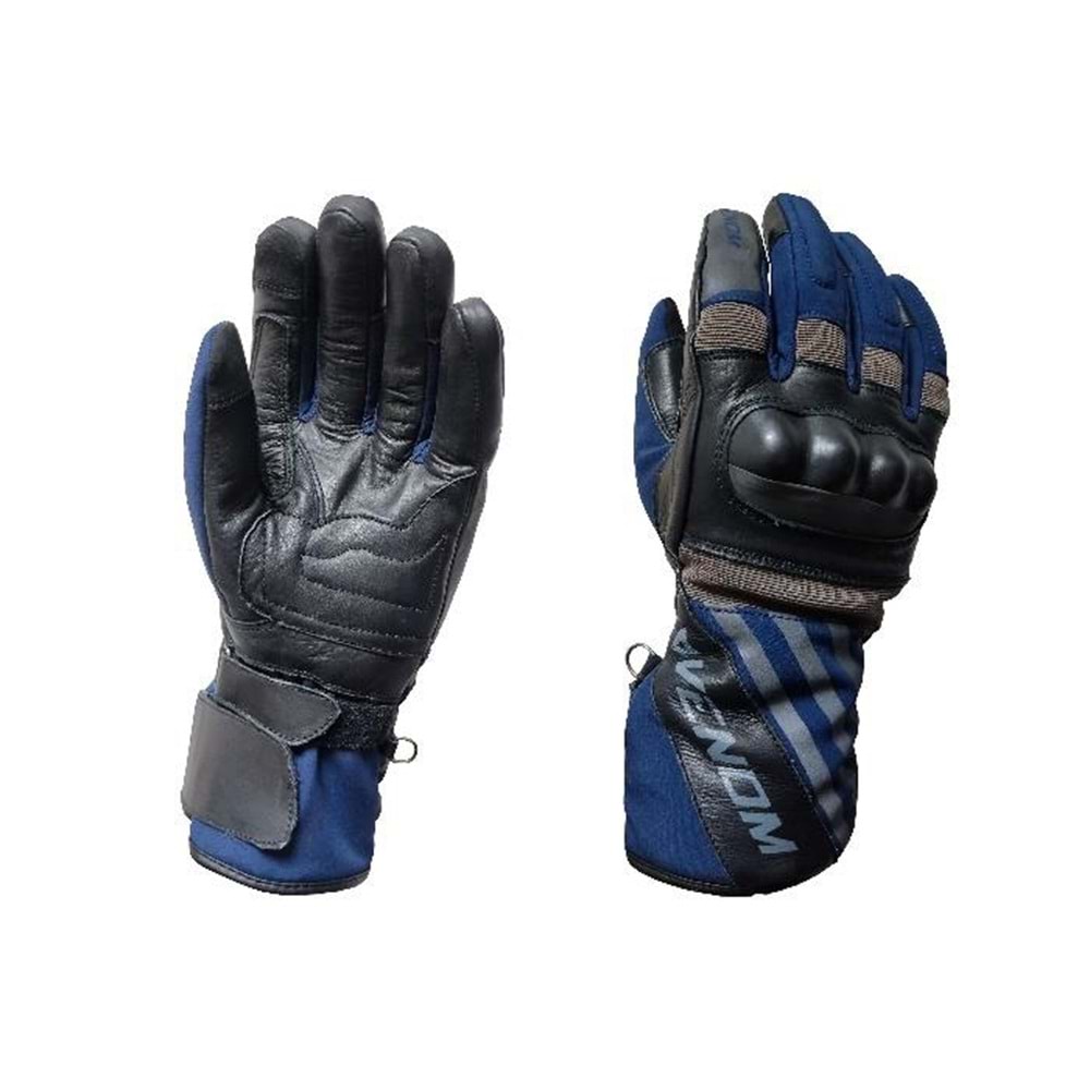 VENOM MOTOSİKLET KORUMALI ELDİVEN VNP-620 KIŞLIK